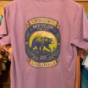 Pure Gold Black Bear (Short Sleeve) Color: Berry