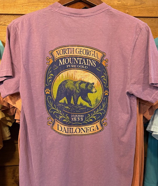 Pure Gold Black Bear (Short Sleeve) Color: Berry