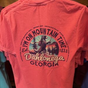 Hiking Bear (Short Sleeve) Color: Watermelon